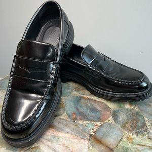 Zara Black Slip-On Dress Loafer, Size 41 (8 US)